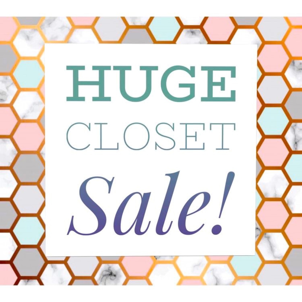 Clear Out The Closet SALE!!! Everything must go!!!